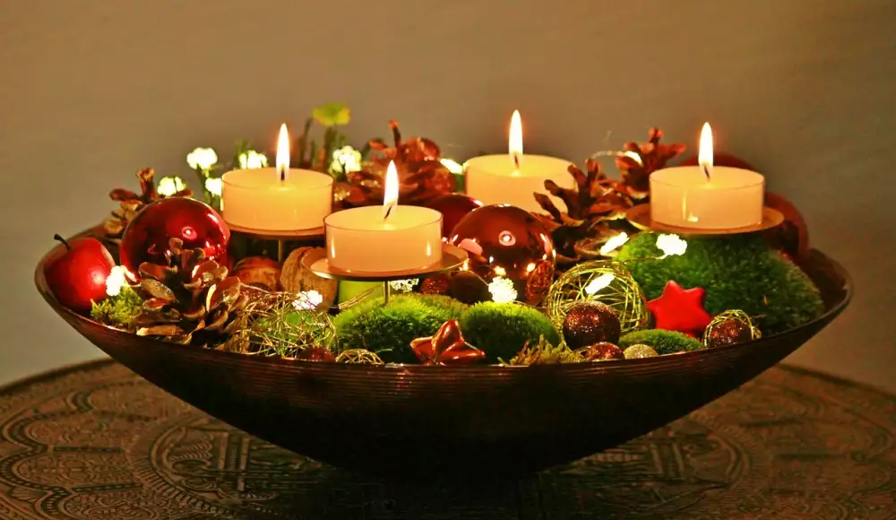 Adventní Věnec Na Stůl